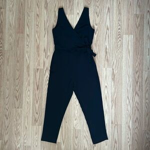 Belle Vere Black Wrap Style Women’s Jumpsuit (Size S)